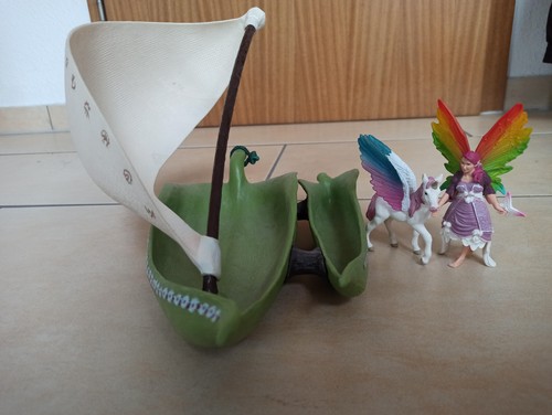 Schleich elfenboot mit - mit, elfe