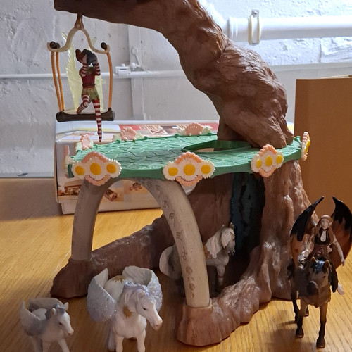 Schleich bayala elfenbaum mit - elfenbaum,
